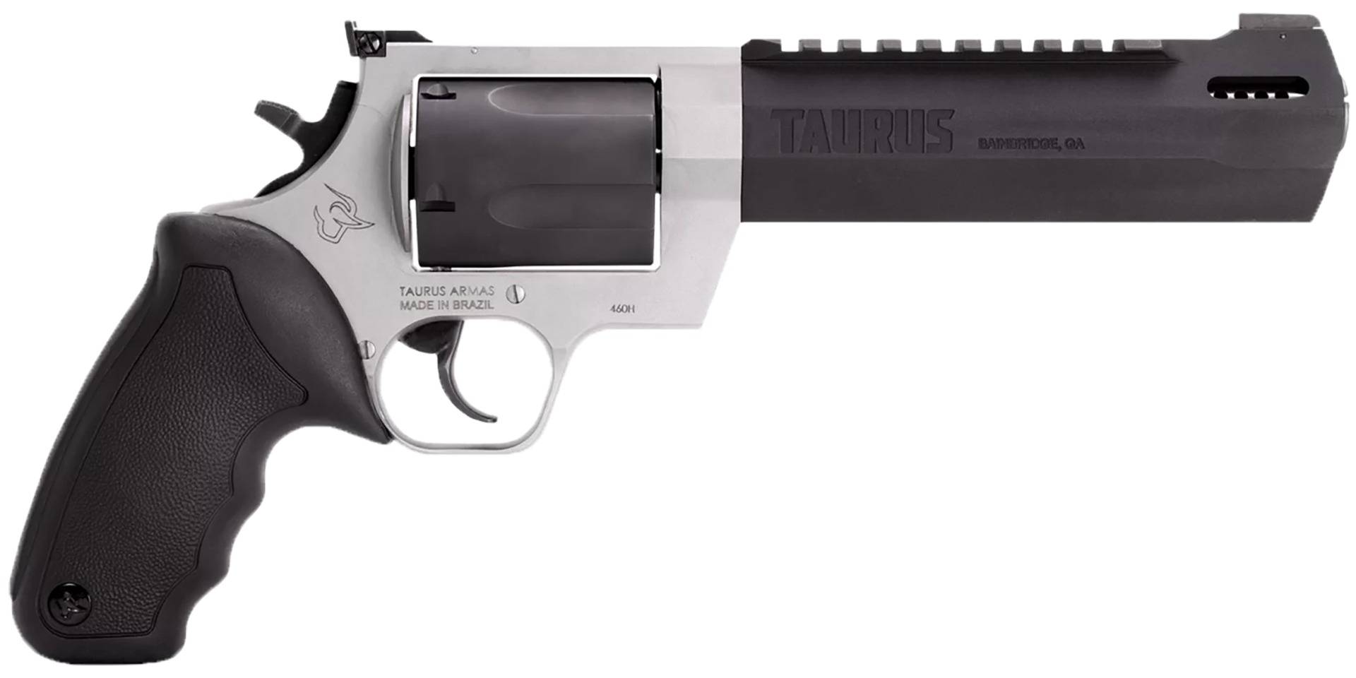 Taurus Raging Hunter 460 S&W Magnum Two Tone 5 Round Capacity 6.75" Barrel Black Grip
