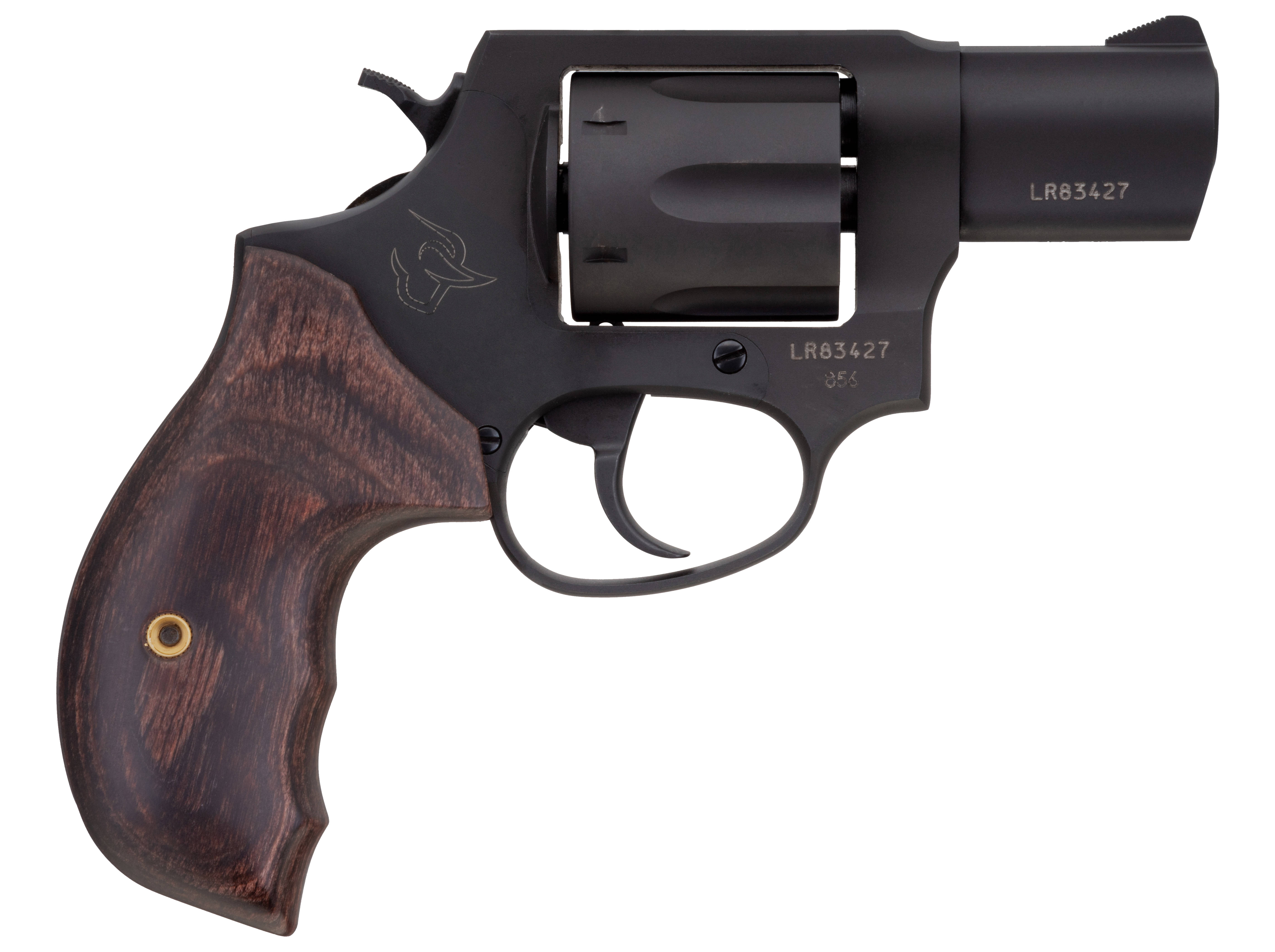 Taurus 856 Handgun .38 Spl 6rd Capacity 2" Barrel Matte Black Finish Walnut Grips