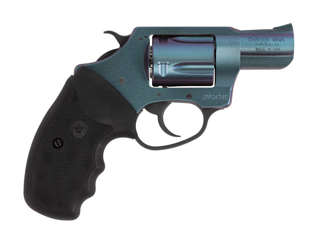 Charter Arms Undercover Chameleon .38 Spl 5rd Capacity 2" Barrel Blue-Green Frame Black Cylinder Full Grip
