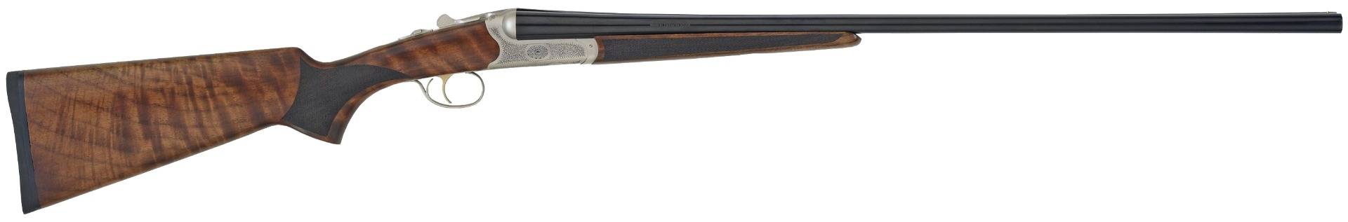 Tristar Bristol SXS Shotgun 28ga 2-3/4" Chamber 28" Barrel Silver Receiver Walnut Stock 5 Choke Tubes - Image 3