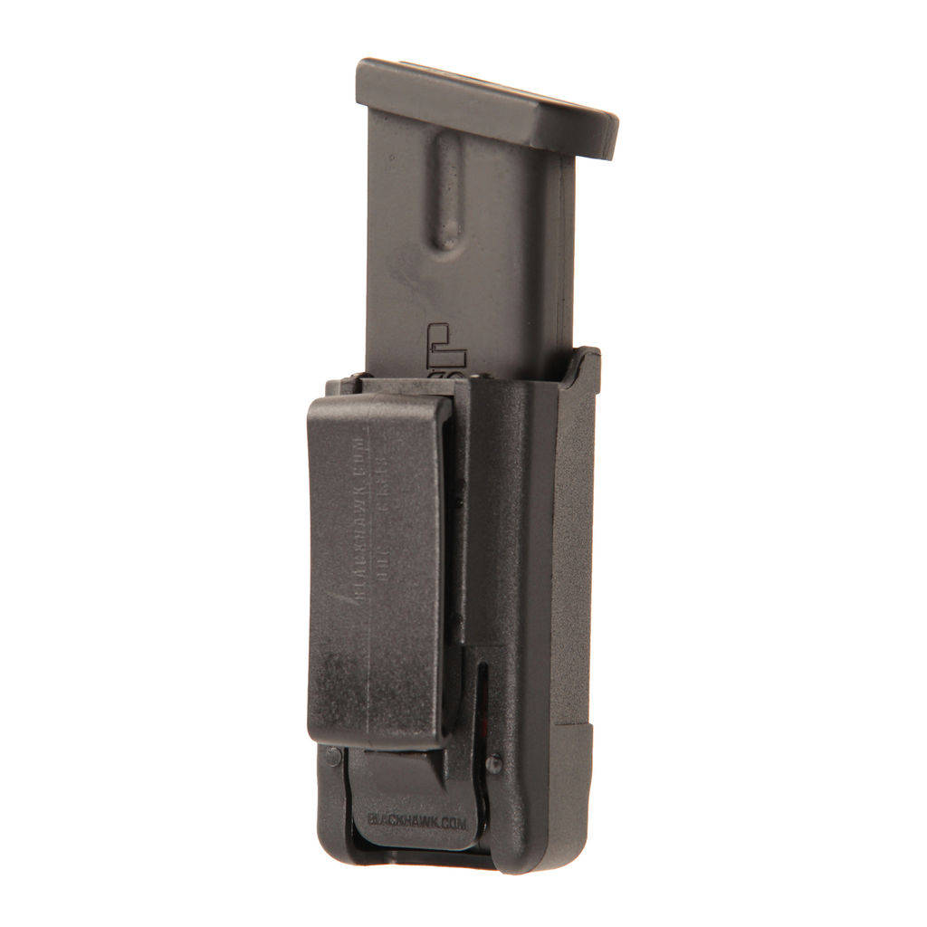 Blackhawk! Double Stack Single Magazine Case Matte Finish - Black