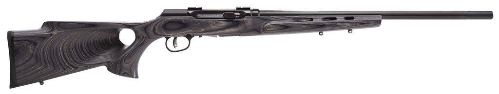 Savage Arms A17 Target Thumbhole Rifle 17 HMR 10rd Magazine 22" Barrel Grey Wood AccuTrigger