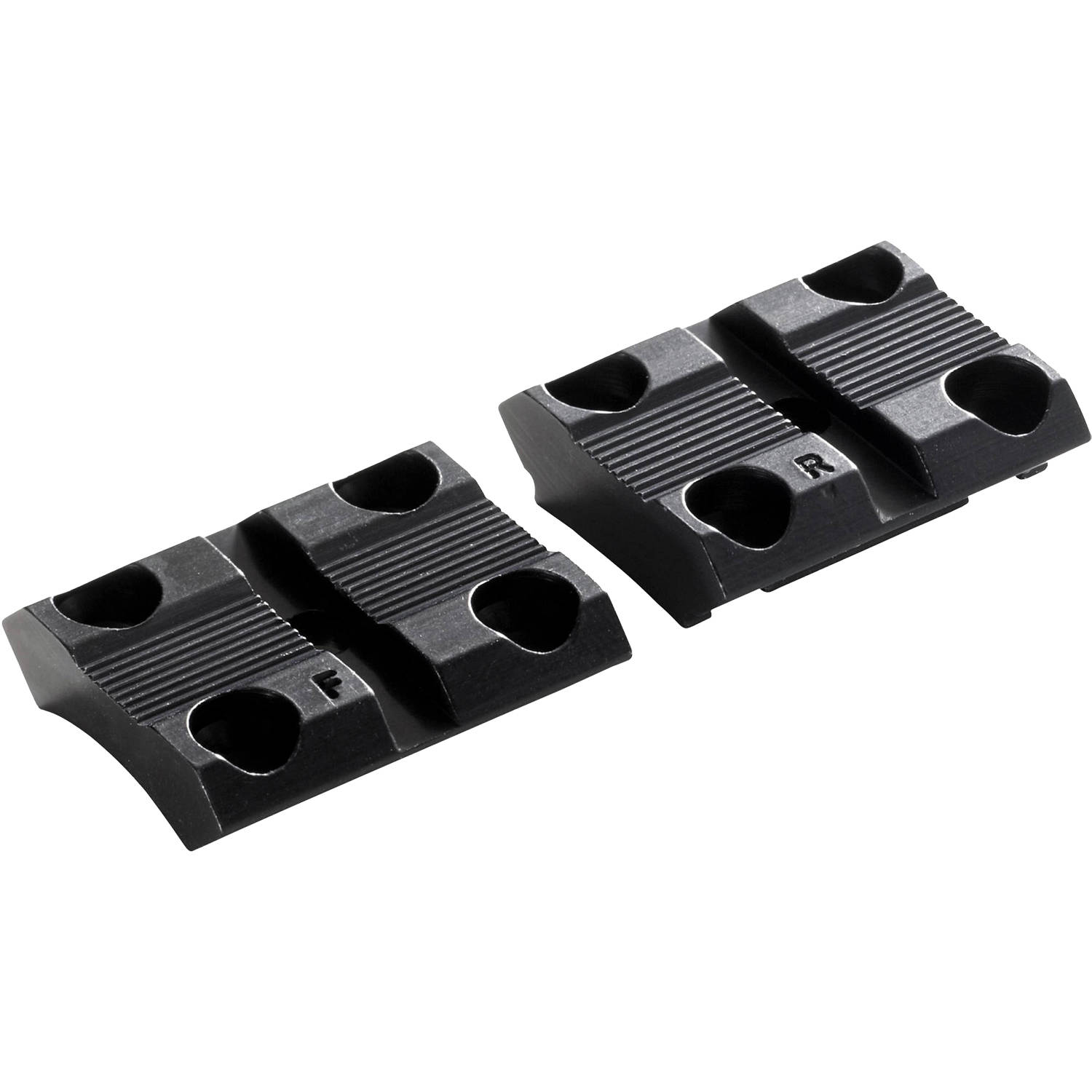 Weaver 2-Piece (Pairs) Top Mount Aluminum Scope Base - Matte - Browning X-Bolt