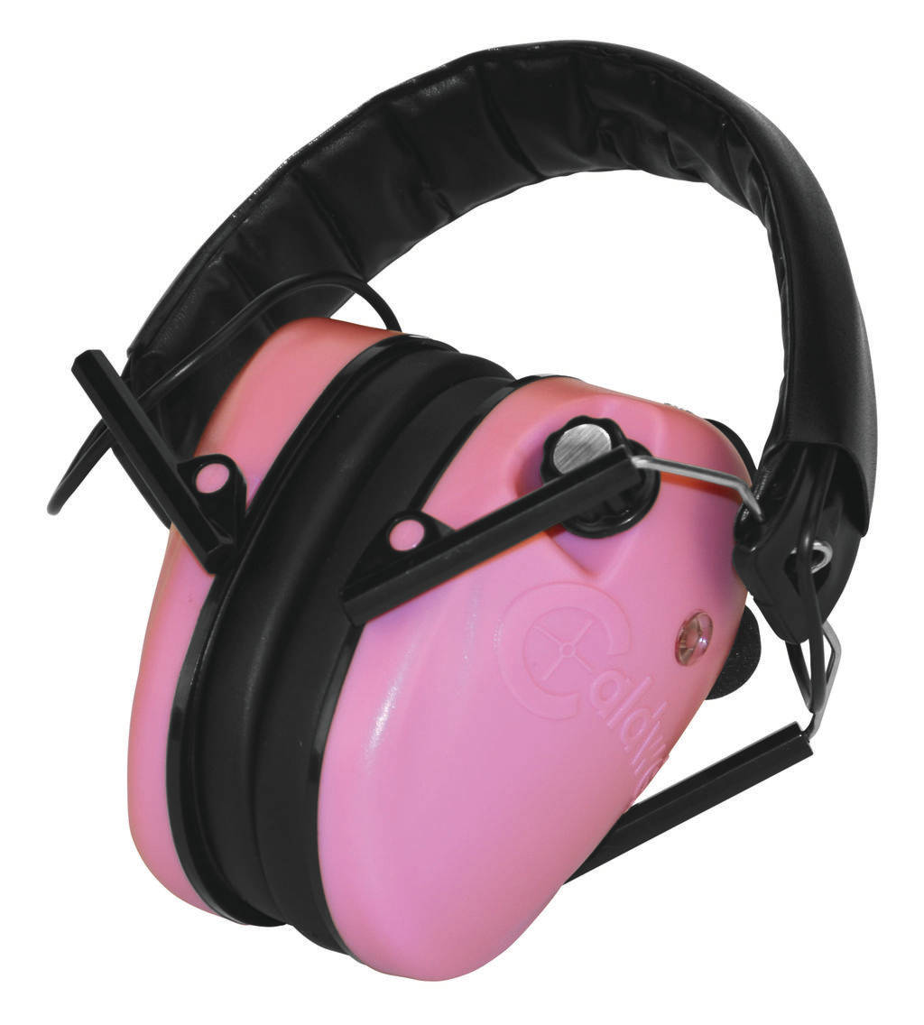 Caldwell E-MAX Low Profile Hearing Protection - Pink