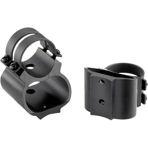 Weaver See-Thru Steel Lock Ringmount (Baseless System) - 1" Marlin 336 Black