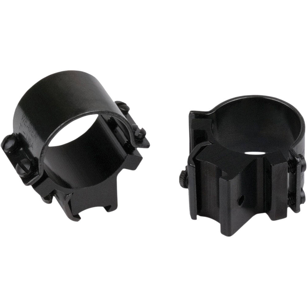 Weaver .22 Tip-Off Ringmount for 3/8" Grooved Receiver - 1" Sure Grip - Black