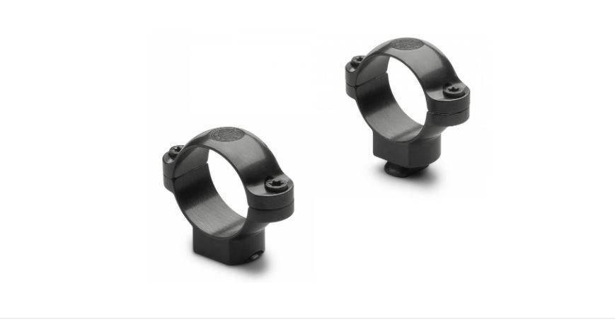Leupold 2-Piece STD Windage Adjustable Steel Rings 30mm High Matte