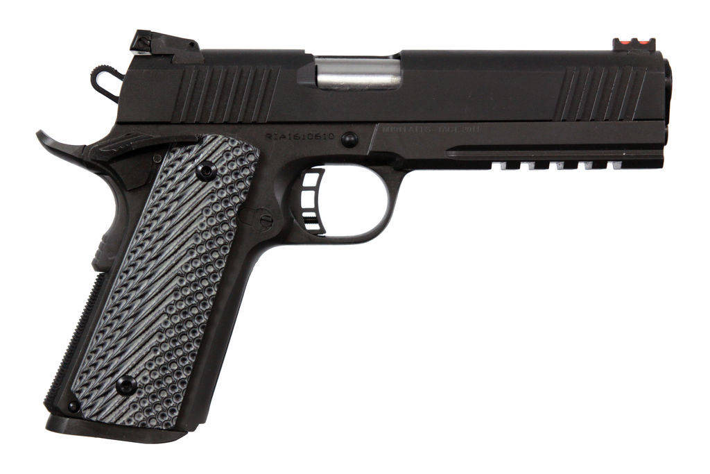 RI Armscor M1911-A1 FS Tac 2011 Handgun .45 Auto 8rd Magazine 5" Barrel Parkerized
