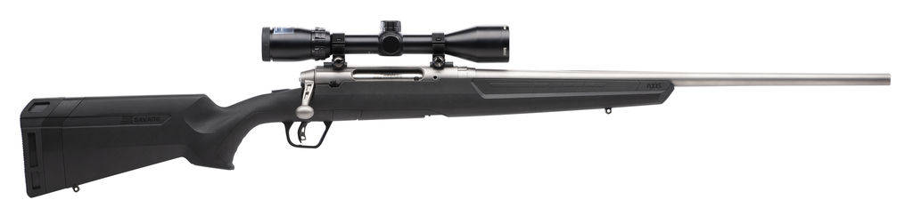 Savage Arms Axis II XP Rifle 7mm-08 Rem 4rd Magazine 22" Stainless Barrel Black with Scope