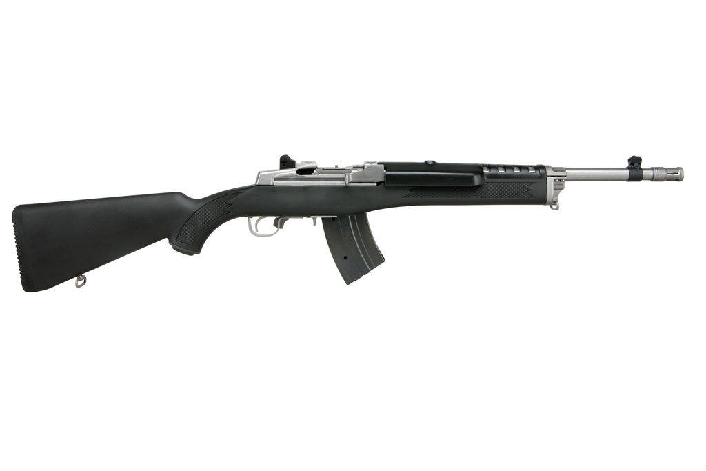 Ruger Mini Thirty Rifle 7.62x39 20rd Magazine 16.12" Barrel Black and Stainless Steel