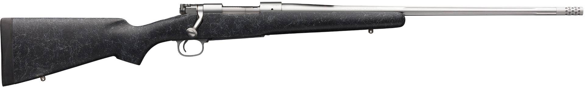 Winchester Model 70 Extreme Weather Rifle .308 Win 5rd Magazine 22" 9/16x24 Threaded Barrel Black and Stainless Steel