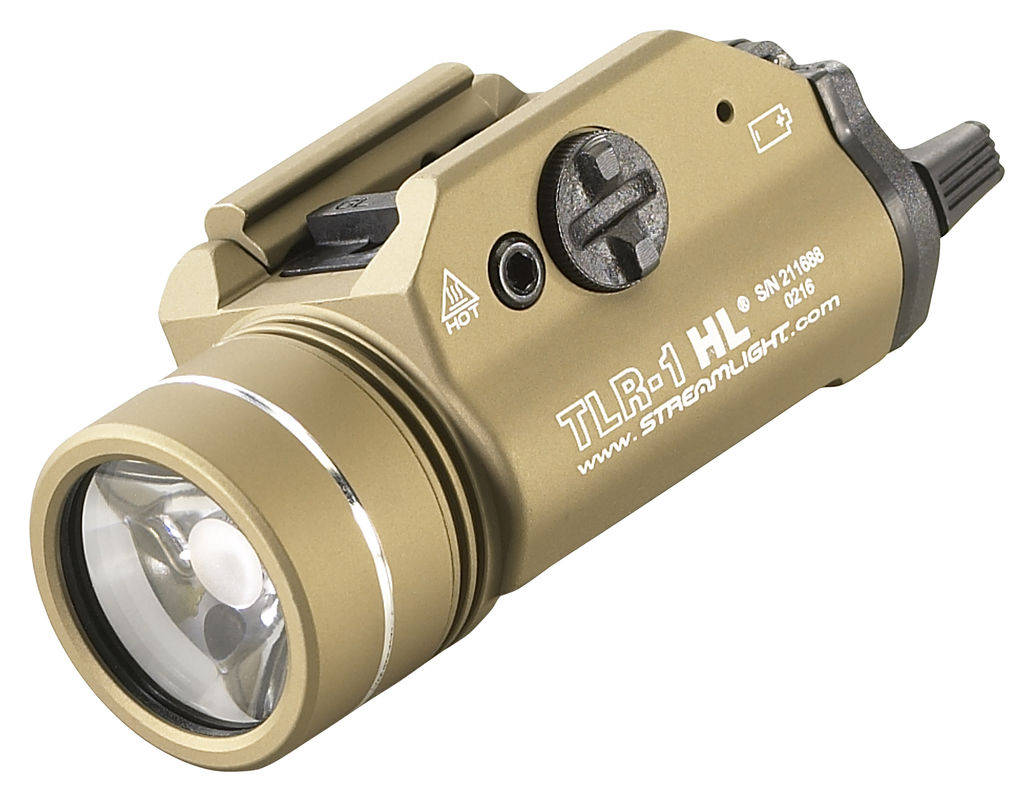 Streamlight TLR-1 HL Weapon Light 1000 Lumens FDE