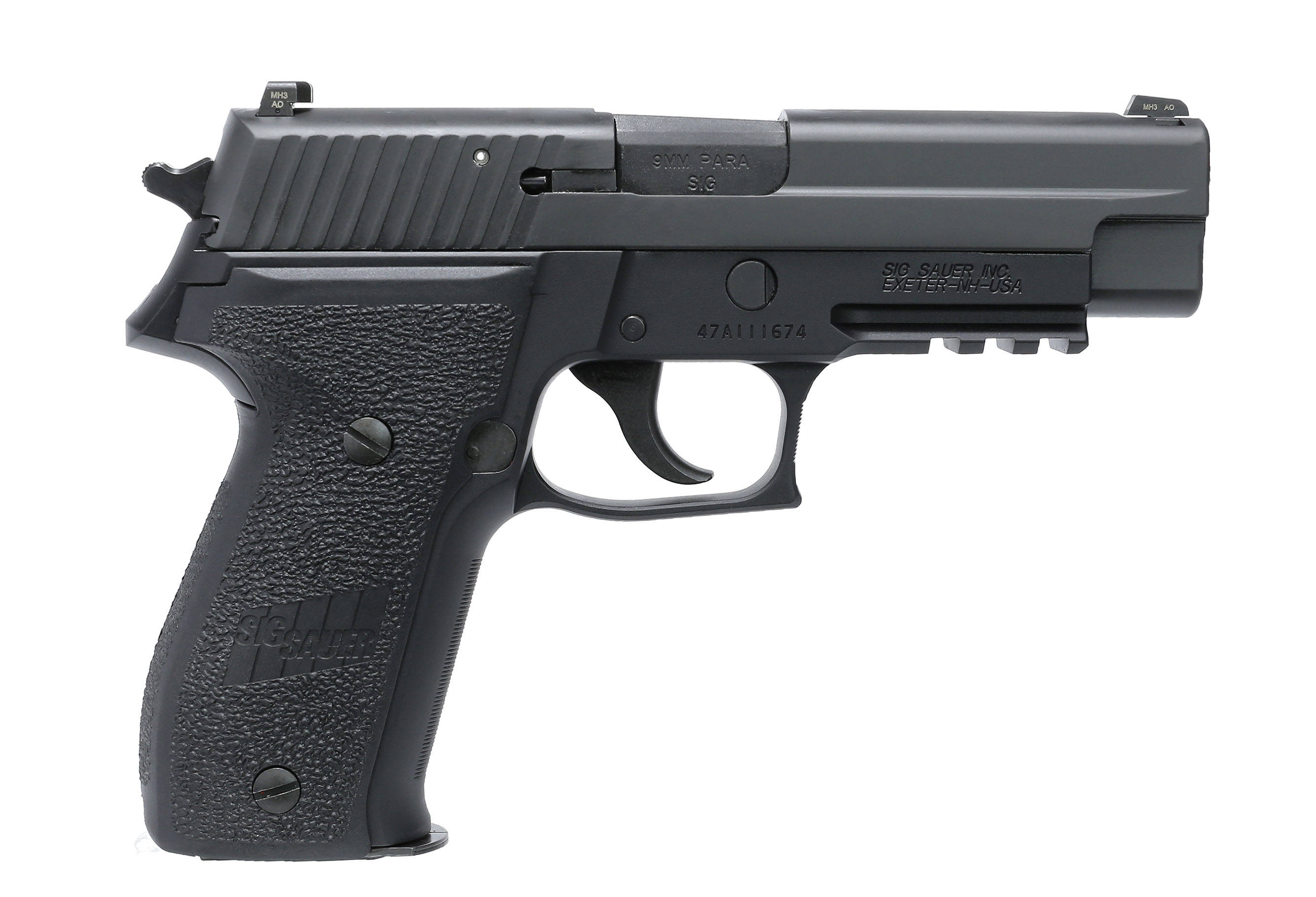 Sig Sauer P226 MK25 Handgun CA Compliant 9mm Luger 10rd Magazine 4.4 Barrel Black Grip