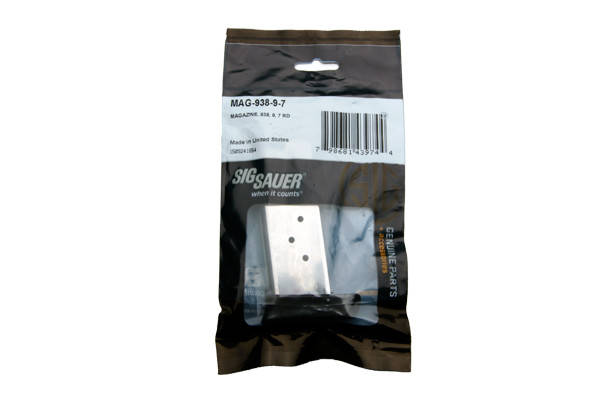 Sig Sauer P938 Magazine 9mm Extended 7/rd