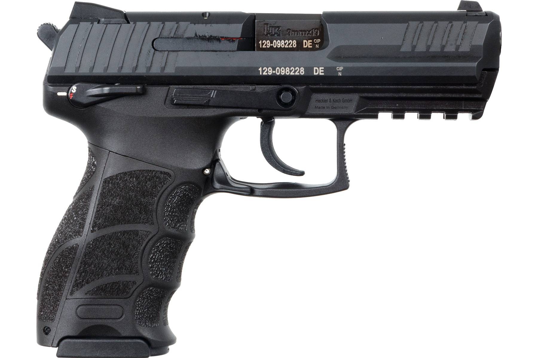 H&K HK45 Compact Handgun .45 Auto 8rd Magazines(2) 3.94" Barrel DAO V7 LEM Light Trigger