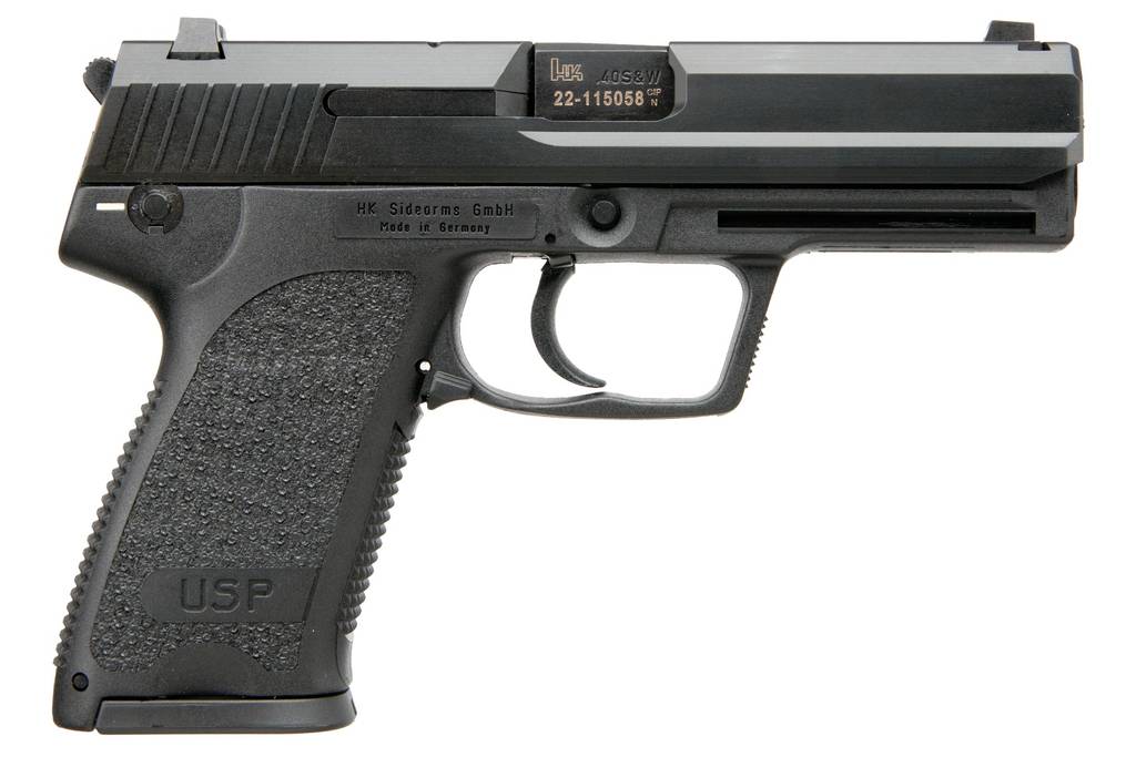 H&K USP9 Handgun 9mm Luger 15rd Magazines(2) 4.25" Barrel V1 DA/SA Decocking Lever
