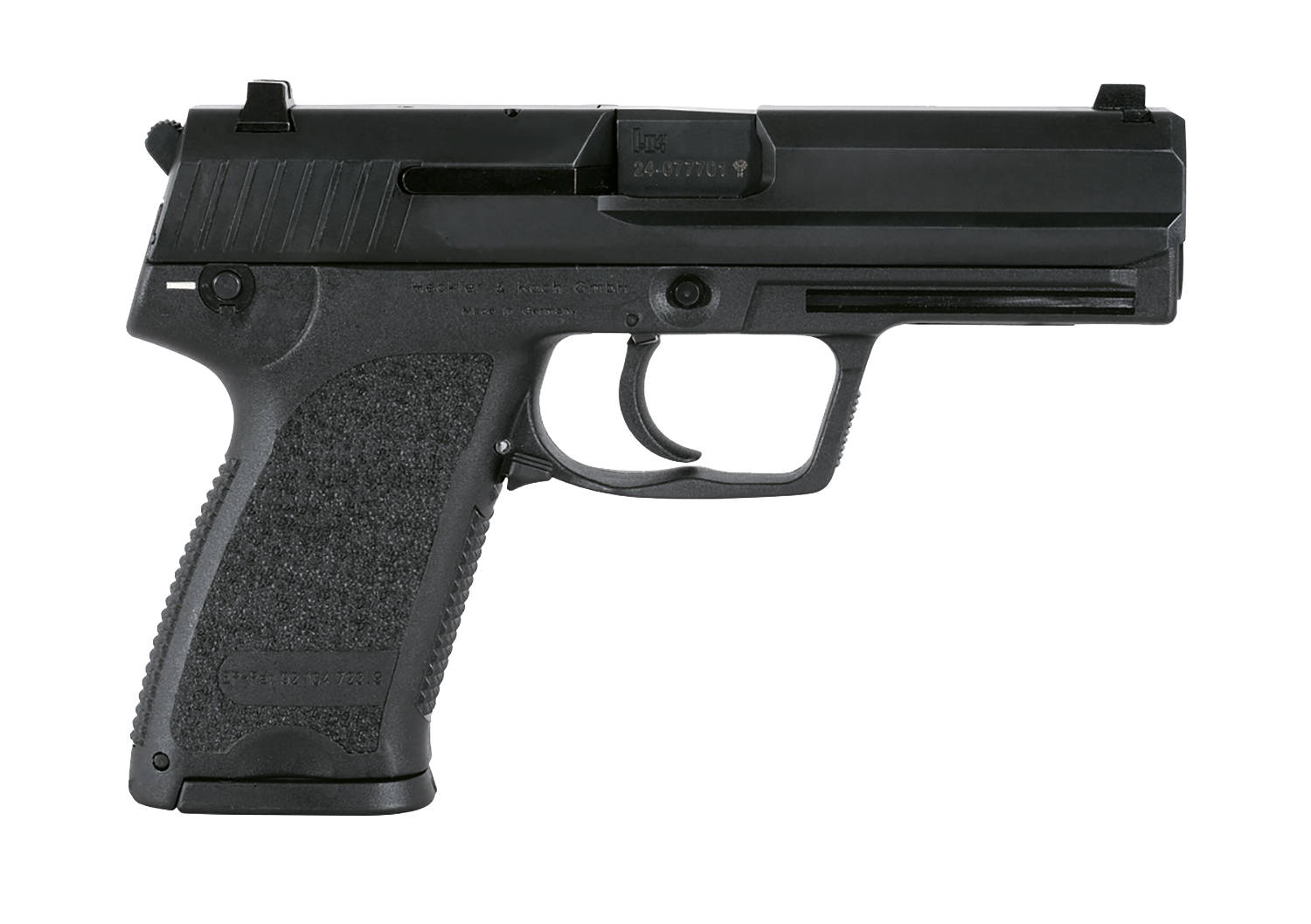 H&K USP V1 Handgun .45 ACP 10rd Magazines (2) 4.41" Barrel Black