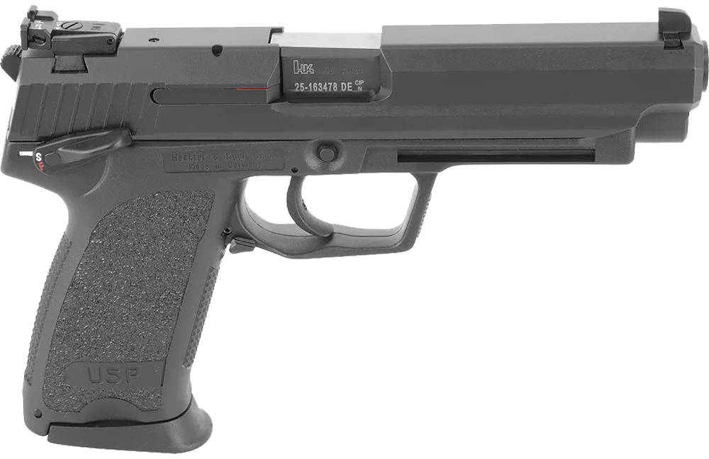 H&K USP45 Expert Handgun .45 Auto 12rd Magazines(2) 5.19" Barrel V1 DA/SA Decocking Lever