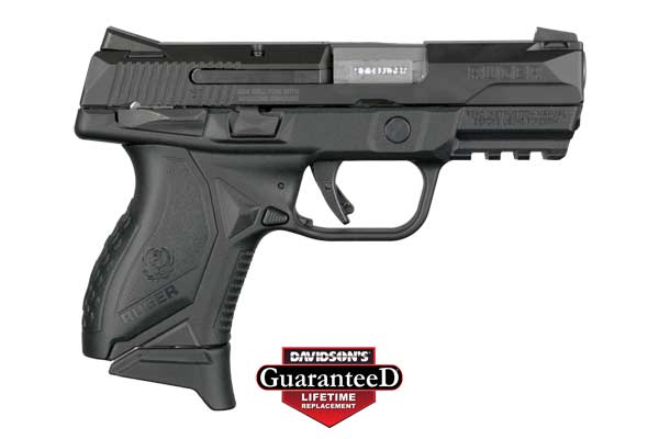 RUGER AMERICAN PISTOL 9MM LUGER 17RD 3.55 BBL COMPACT MANUAL SAFETY