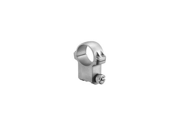 Ruger Steel Scope Ring - Single (6KHM) 1" Extra High 1.187" Height - Hawkeye Matte Stainless Finish
