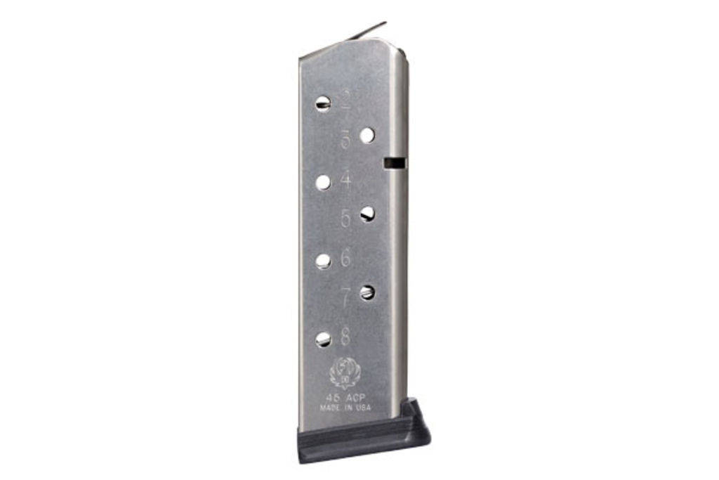 Ruger Handgun Magazine for SR1911 .45 ACP 8rds Stainless Steel