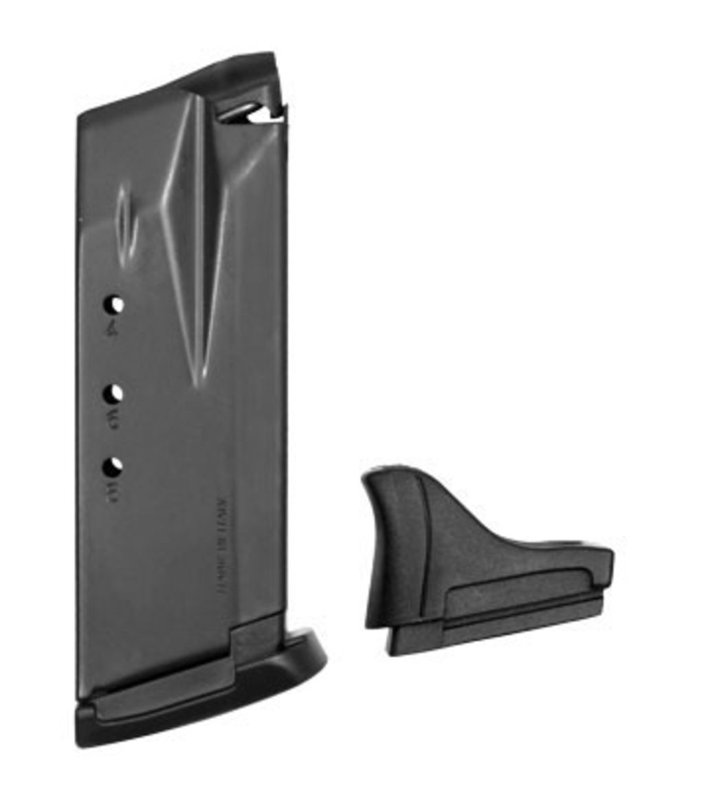 Ruger Handgun Magazine W/Extended Finger Plate for SR40C .40 S&W 9rds Black