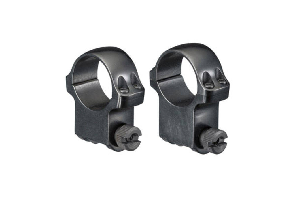 Ruger M77 2-Piece Steel Scope Rings 5B/6B 1" High - Blued