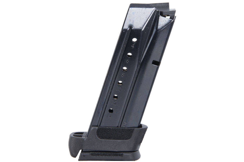 Ruger Security-9 Compact Magazine 9mm Black Oxide Steel with Polymer Adapter 15/rd
