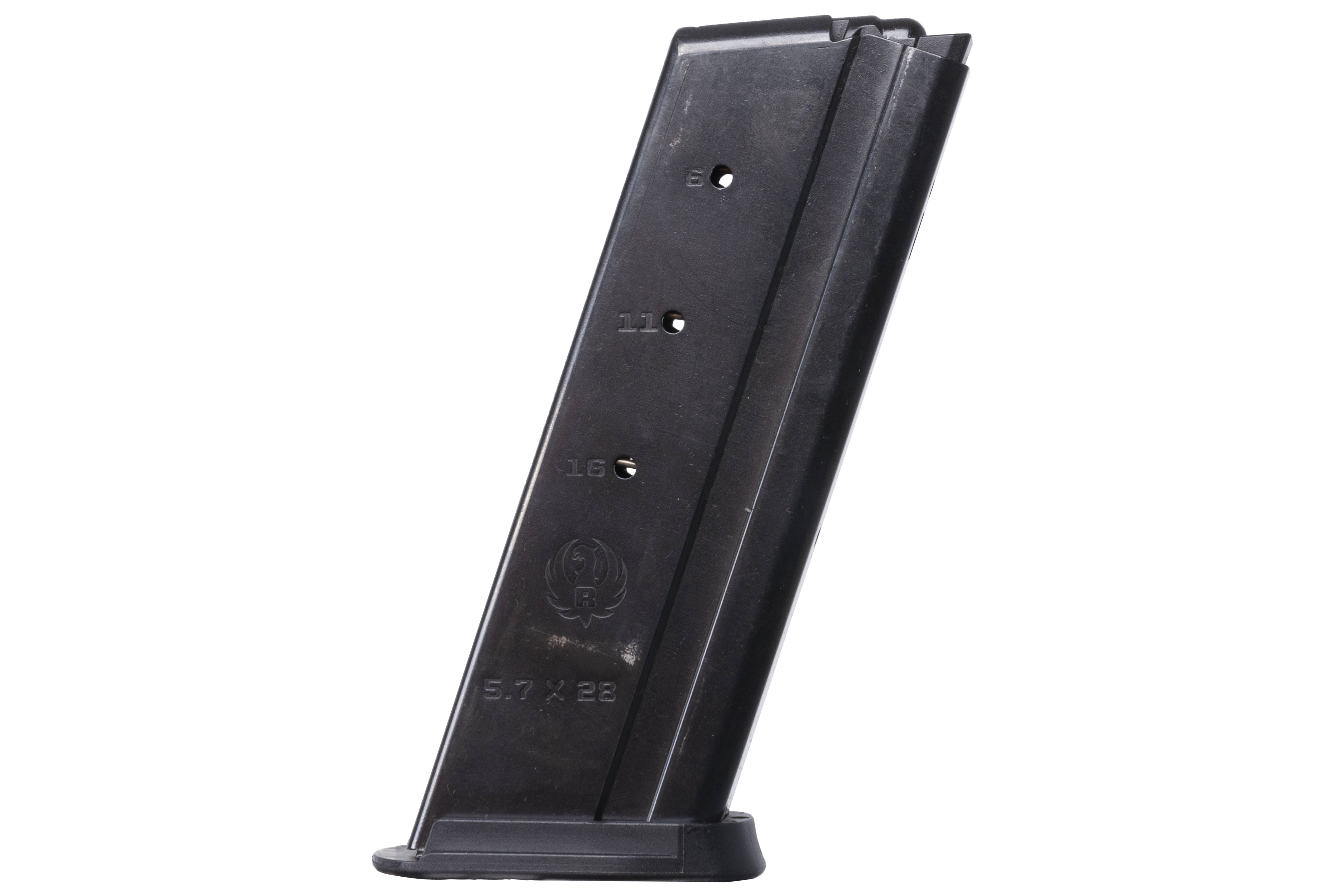 Ruger Handgun Magazine For Ruger 57 and LC Carbine 5.7x28mm Black Steel 20/rd