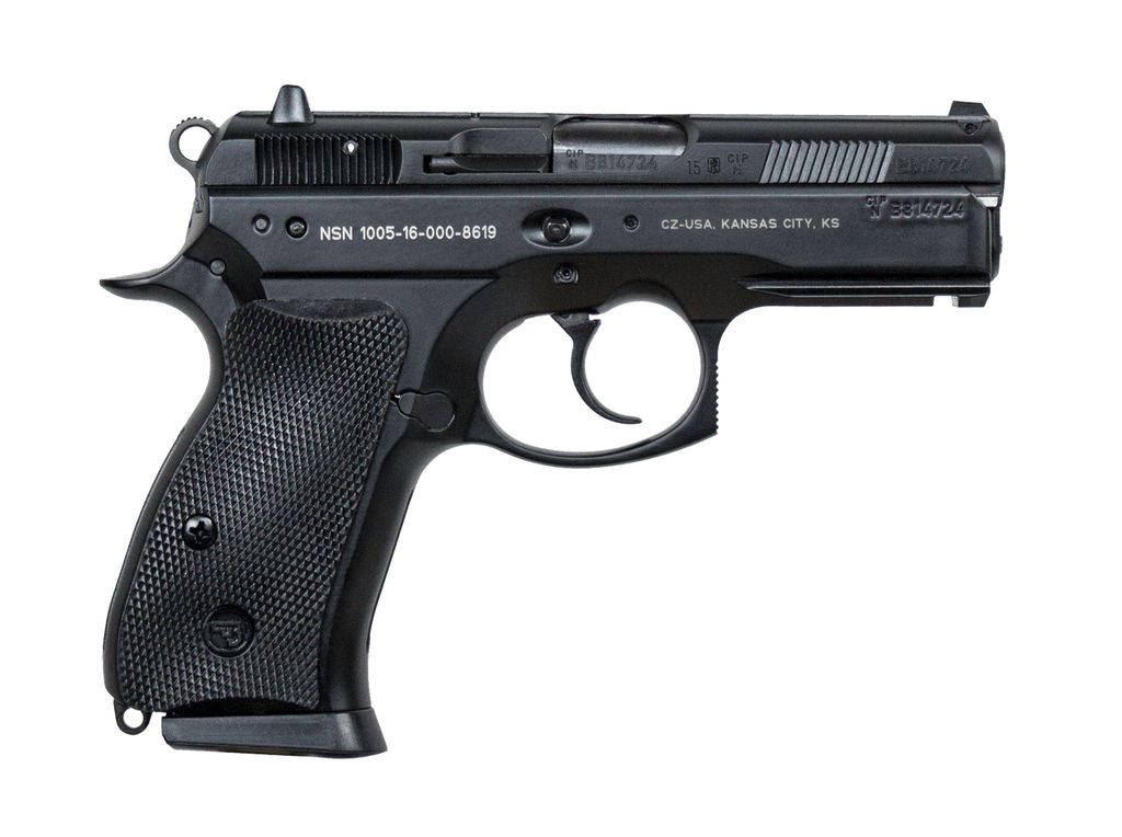 CZ USA P-01 Compact Handgun 9mm Luger 15rd Magazine 3.75" Barrel Black