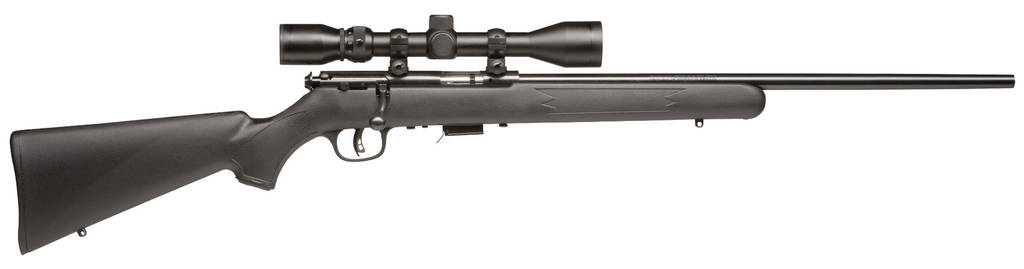 Savage Arms 93 FXP Rifle 22 WMR 5/rd 21" Barrel Black with Scope