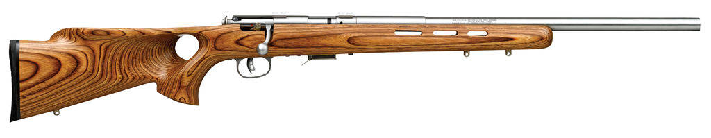 Savage Arms 93R17 BTVSS Rifle 17 HMR 5/rd Magazine 21" Barrel Brown Wood with Thumbhole