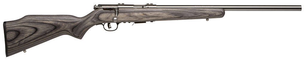 Savage Arms 93R17 BVSS Rifle 17 HMR 5/rd Magazine 21" Barrel Grey Wood