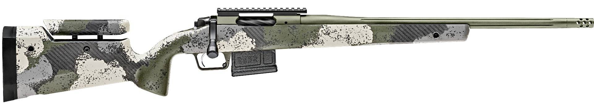 Springfield Armory Model 2020 Waypoint 308 Win Rifle 5rd Magazine 20" Fluted Barrel Evergreen Camo