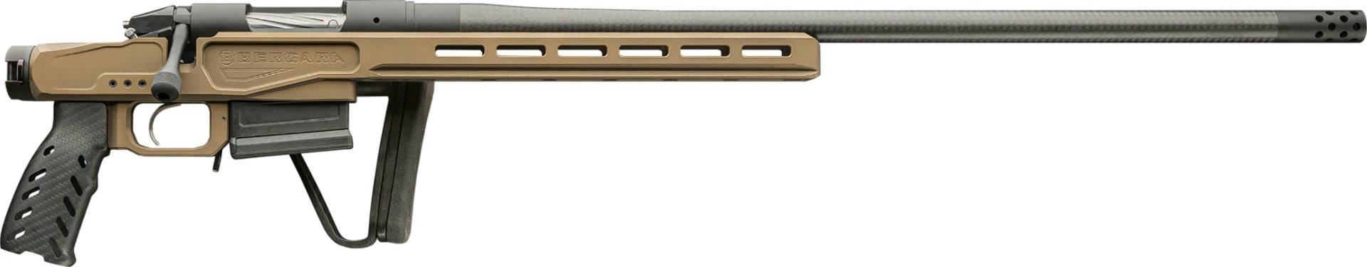 Bergara MGLite Rifle 300 Win Mag 3rd Magazine 24" Threaded Carbon Fiber Barrel with Omni Muzzlebreak XLR Element Chassis