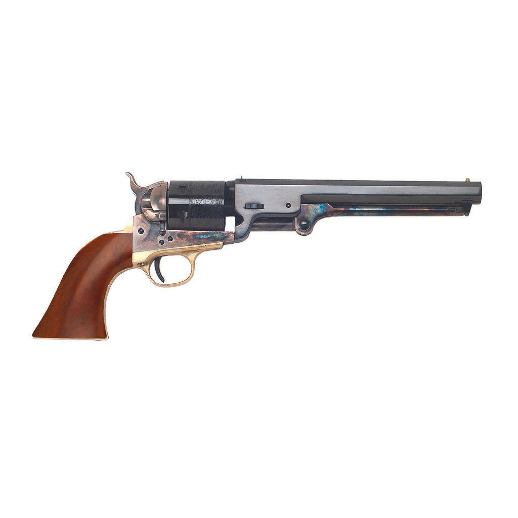 Cimarron FAC Model 1851 "Man with No Name" Conversion Handgun .38 Spl 6rd Capacity 7.5'' Barrel Custom Grips