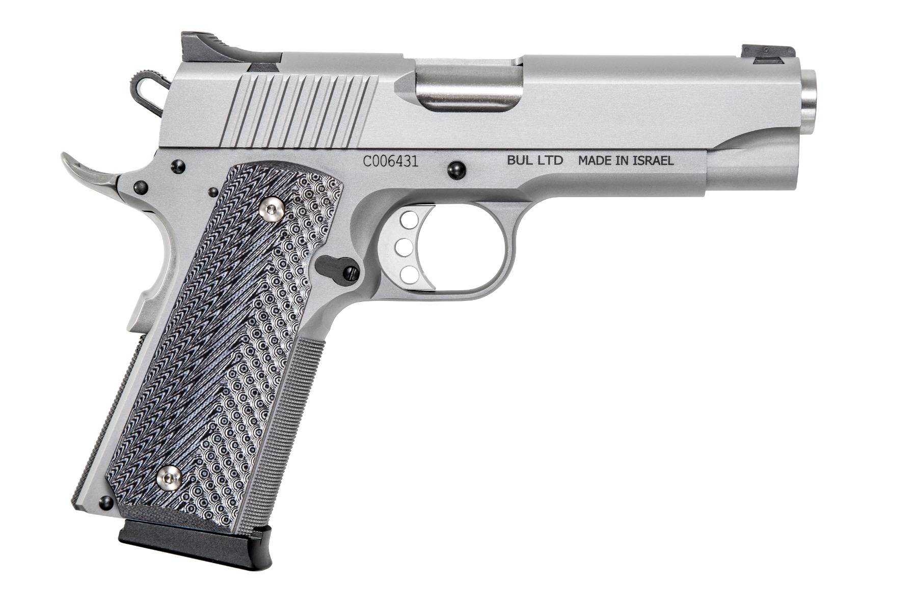 Magnum Research Desert Eagle 1911 C Handgun .45 Auto 8rd Magazine(2) 4.33" Stainless Barrel & Frame G10 Grips