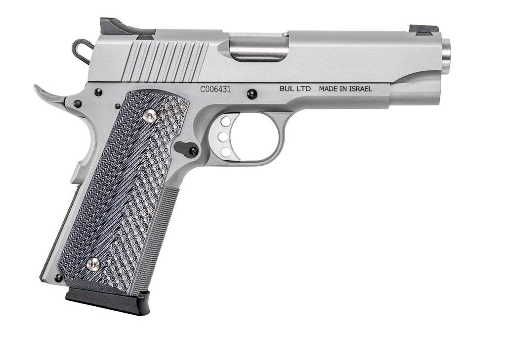 Magnum Research Desert Eagle 1911 C Handgun .45 Auto 8rd Magazine(2) 4.33" Stainless Barrel & Frame G10 Grips