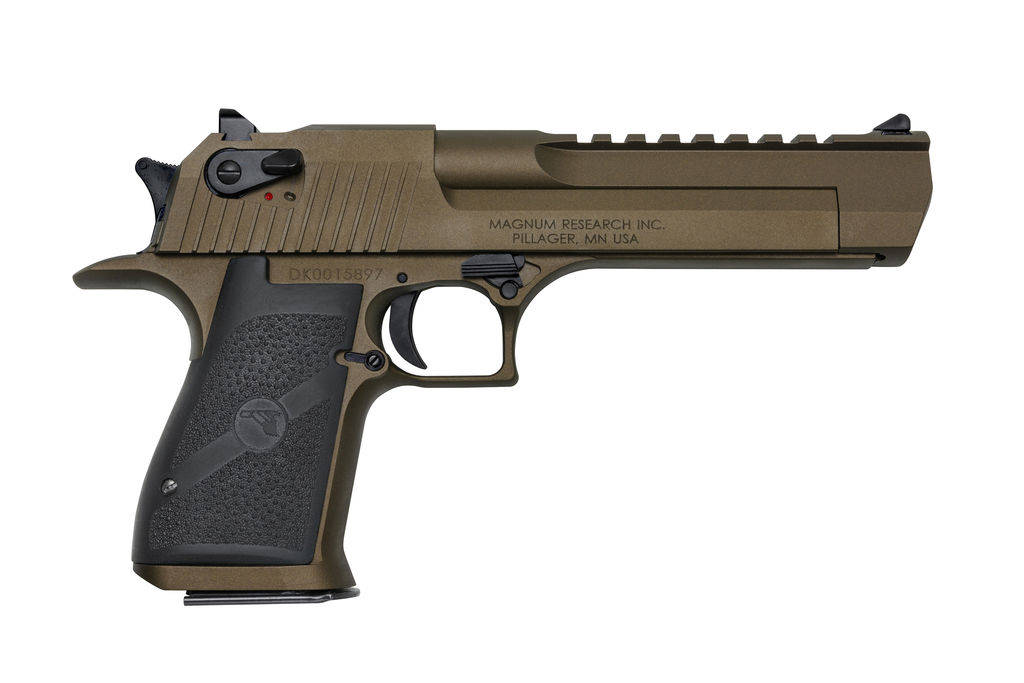 Magnum Research Desert Eagle Handgun .44 Mag 8rd Magazine 6" Barrel Burnt Bronze