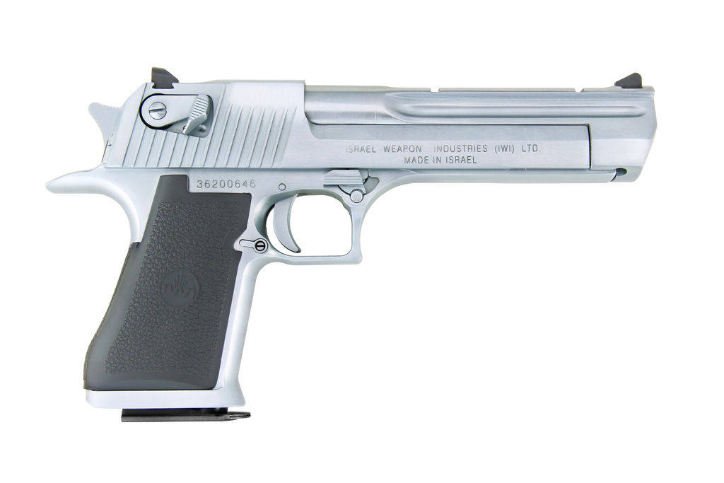 Magnum Research Desert Eagle Mark XIX Handgun .44 Magnum Mark XIX 8rd Magazine 6" Barrel Bushed Chrome CA Compliant