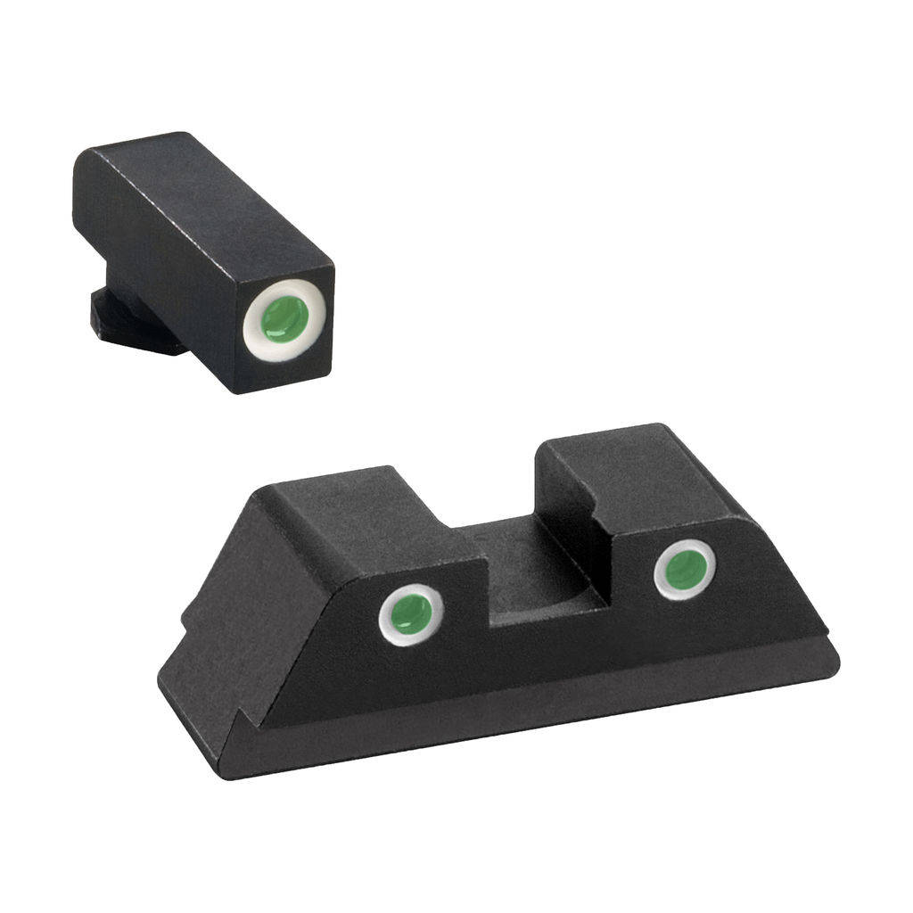 Ameriglo Classic Tritium Night Sight Set 3-Dot for Glock 20 21 29 30 31 32 36 40 41