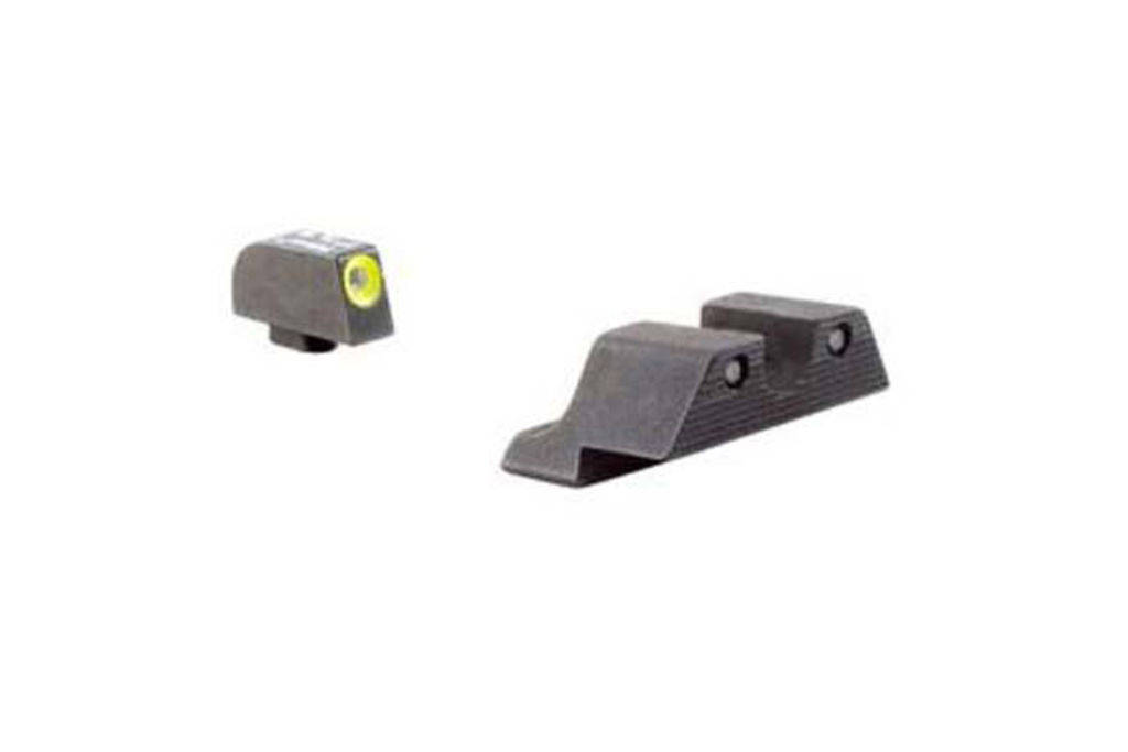 Trijicon HD Night Sight Set for Select Glock Pistols - Yellow Front Outline