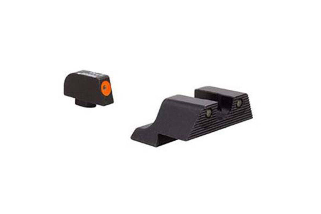 Trijicon HD XR Night Sight Set - Orange Front Outline for Glock Models 17 17L 19 22 23 24 25 26 27 28 31 32 33 34 35 37 38 39