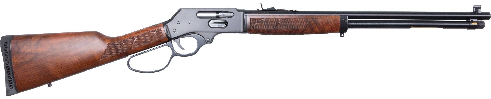 Henry Steel Lever Action Large Loop Rifle .30-30 5rd Magazine 20" Barrel Walnut