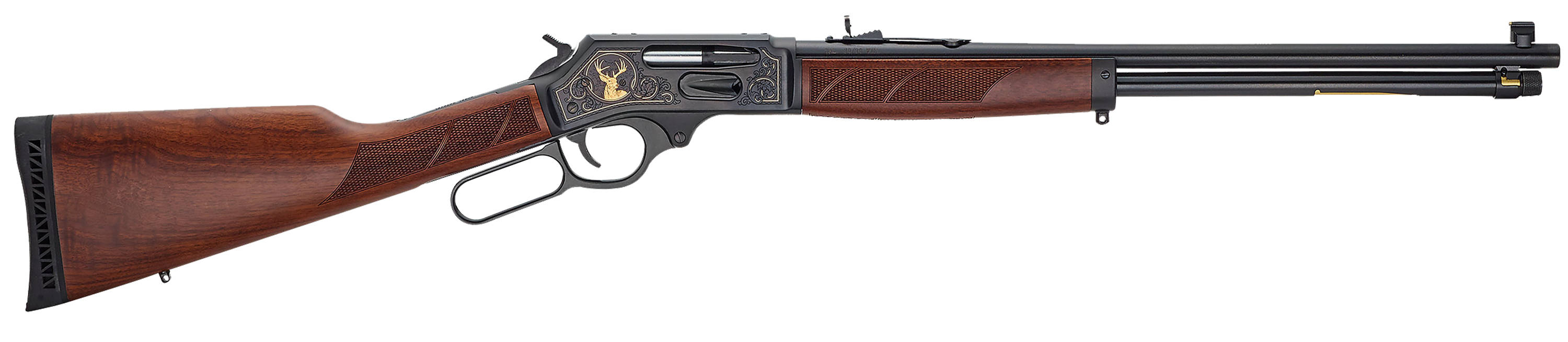 Henry Steel Wildlife Edition Side Gate .30-30 Rifle 5rd Magazine 20" Barrel Walnut