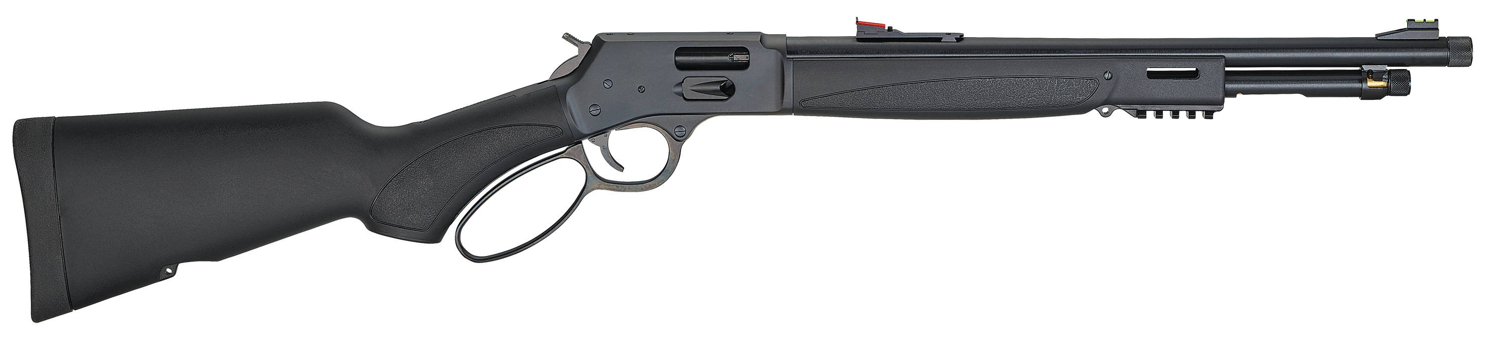 Henry Big Boy Steel X Model Rifle .44 Mag/.44 Spl 7rd Capacity 17.4" Threaded Barrel Synthetic Stock Fiber Sights