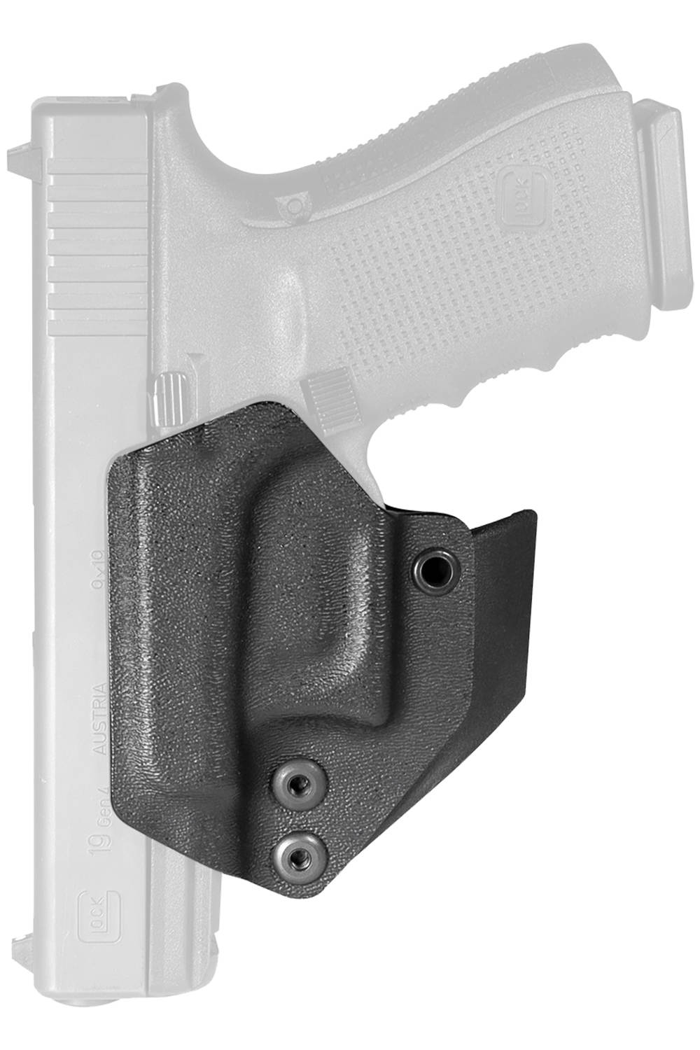 MFT Minimalist Appendix IWB Holster for Glock 17/19/22/23/26/27/33/45/47 Black Ambi
