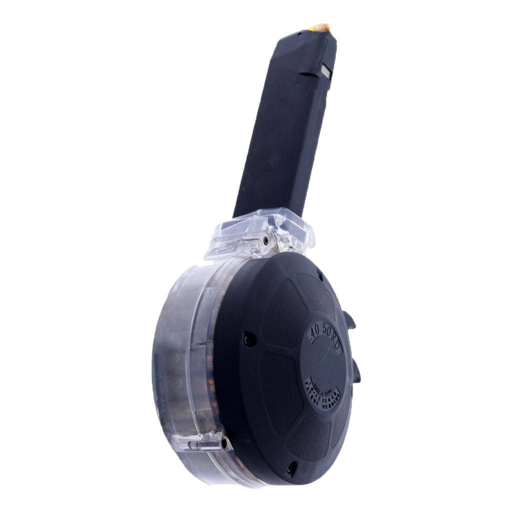 KCI USA Glock Drum Magazine 40 S&W 50/rd Black