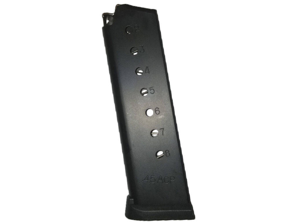 KCI USA 1911 Magazine 45 ACP 8/rd Black