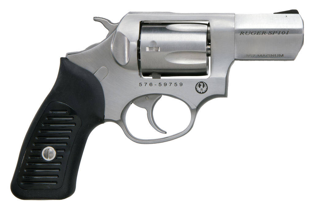 SP101 357 MAG DA REVOLVER 2.25" BBL Satin STS W/HAMMER